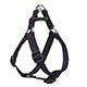 Nylon Dog Harness Step In Black 12-18 inches