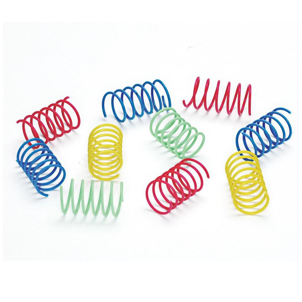 Spotnips Colorful Springs 10 Pack Cat Toy
