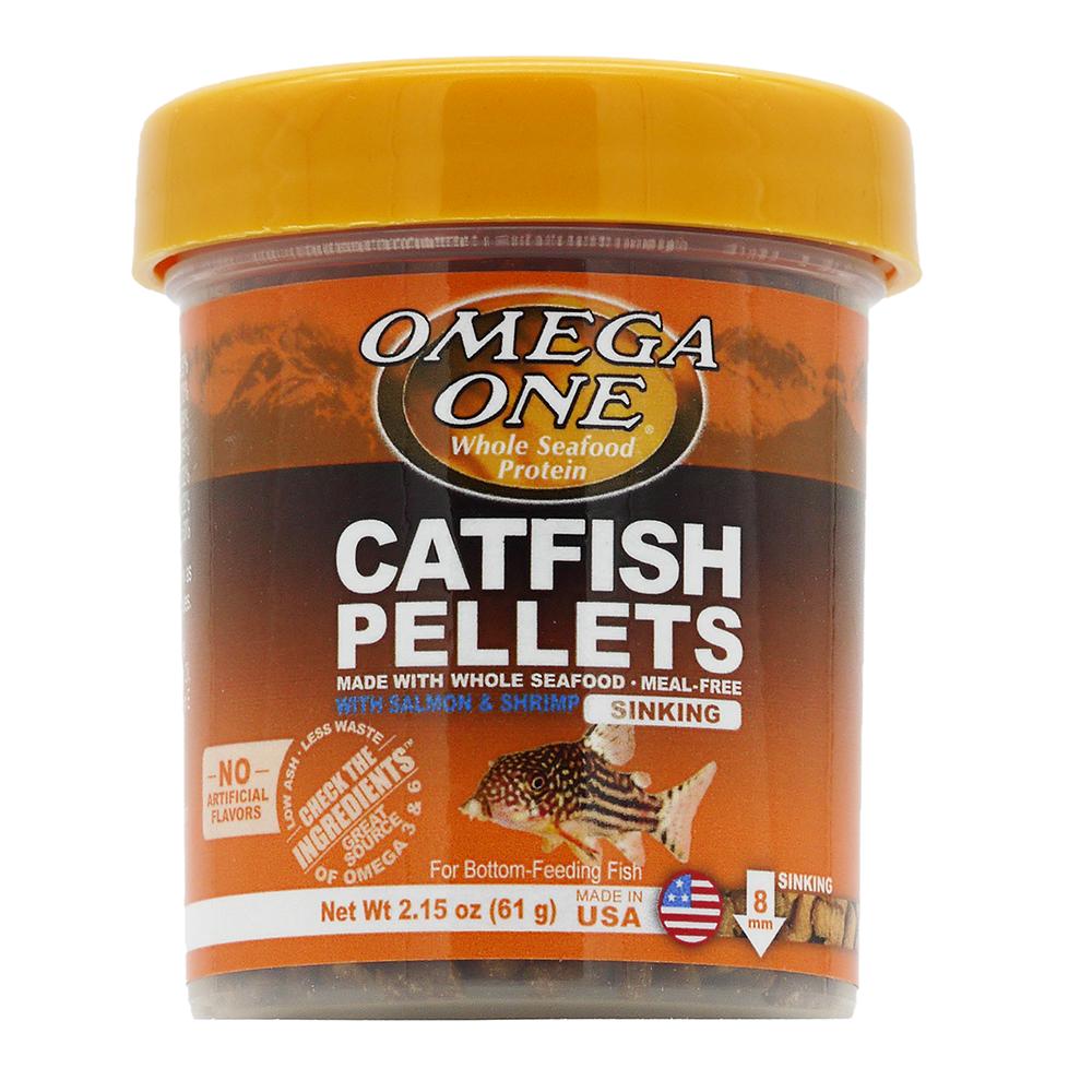 Omega One Sinking Catfish Pellets Fish Food 2.15-oz