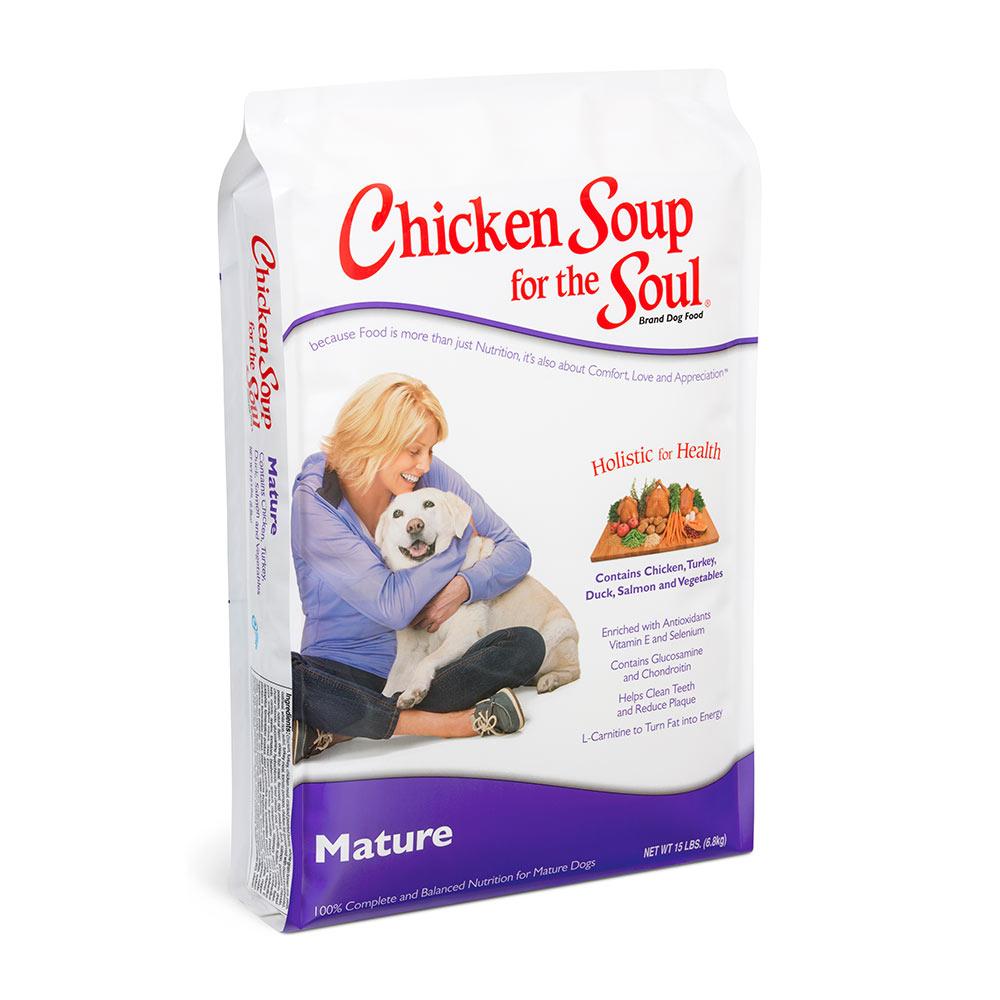 Chicken Soup for the Dog Lover's Soul Mature Dog Food 15lb