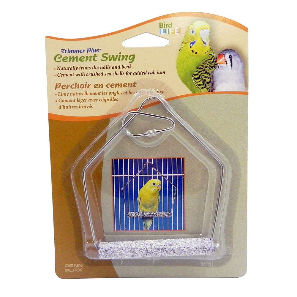 Penn Plax Swing Cement 3 inch Bird Toy