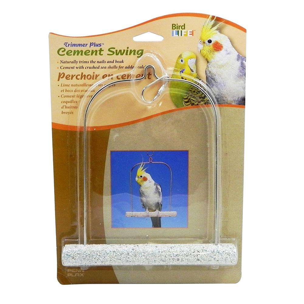 Penn Plax Swing Cement 7 inch Bird Toy