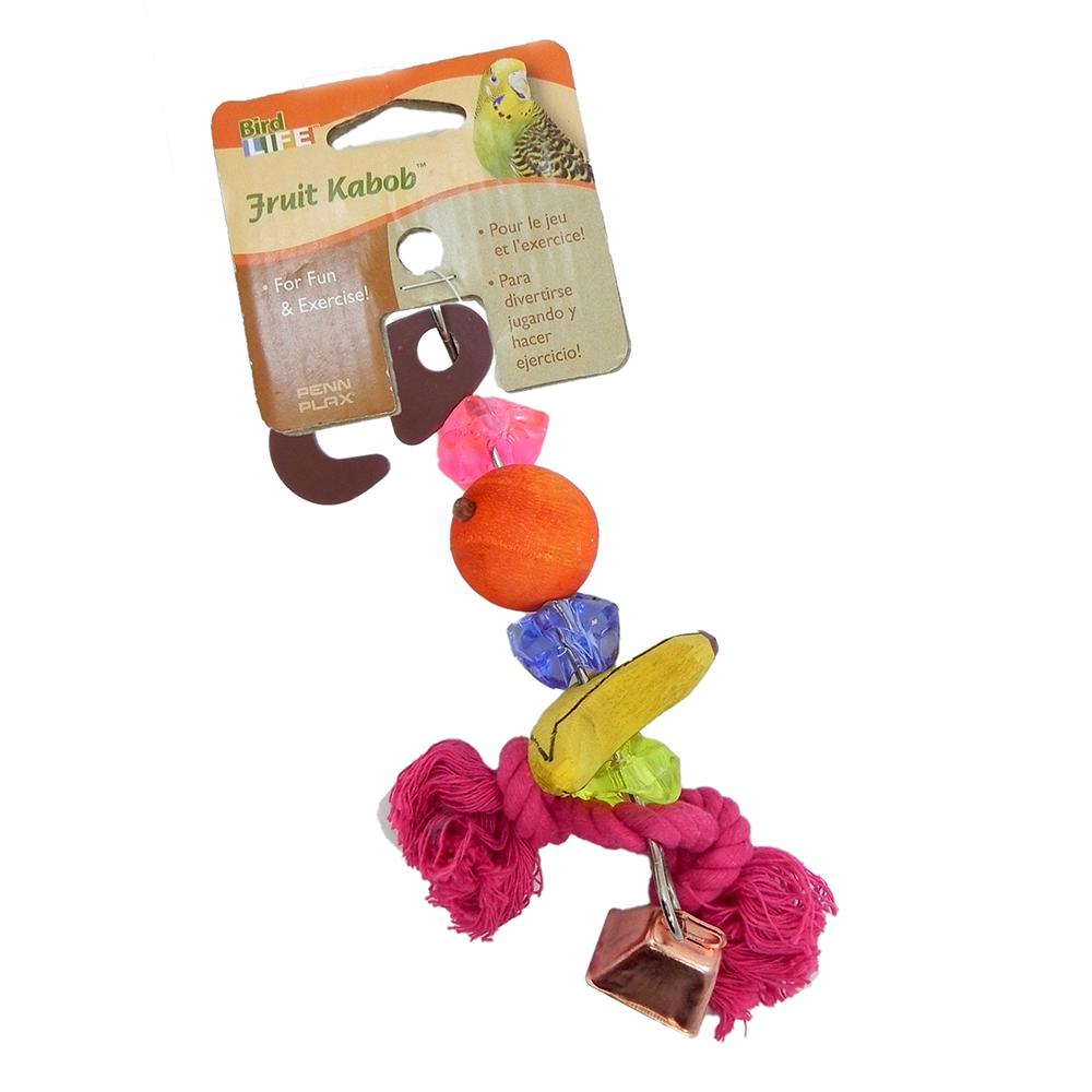 Penn Plax Fruit Kabob Small Bird Toy