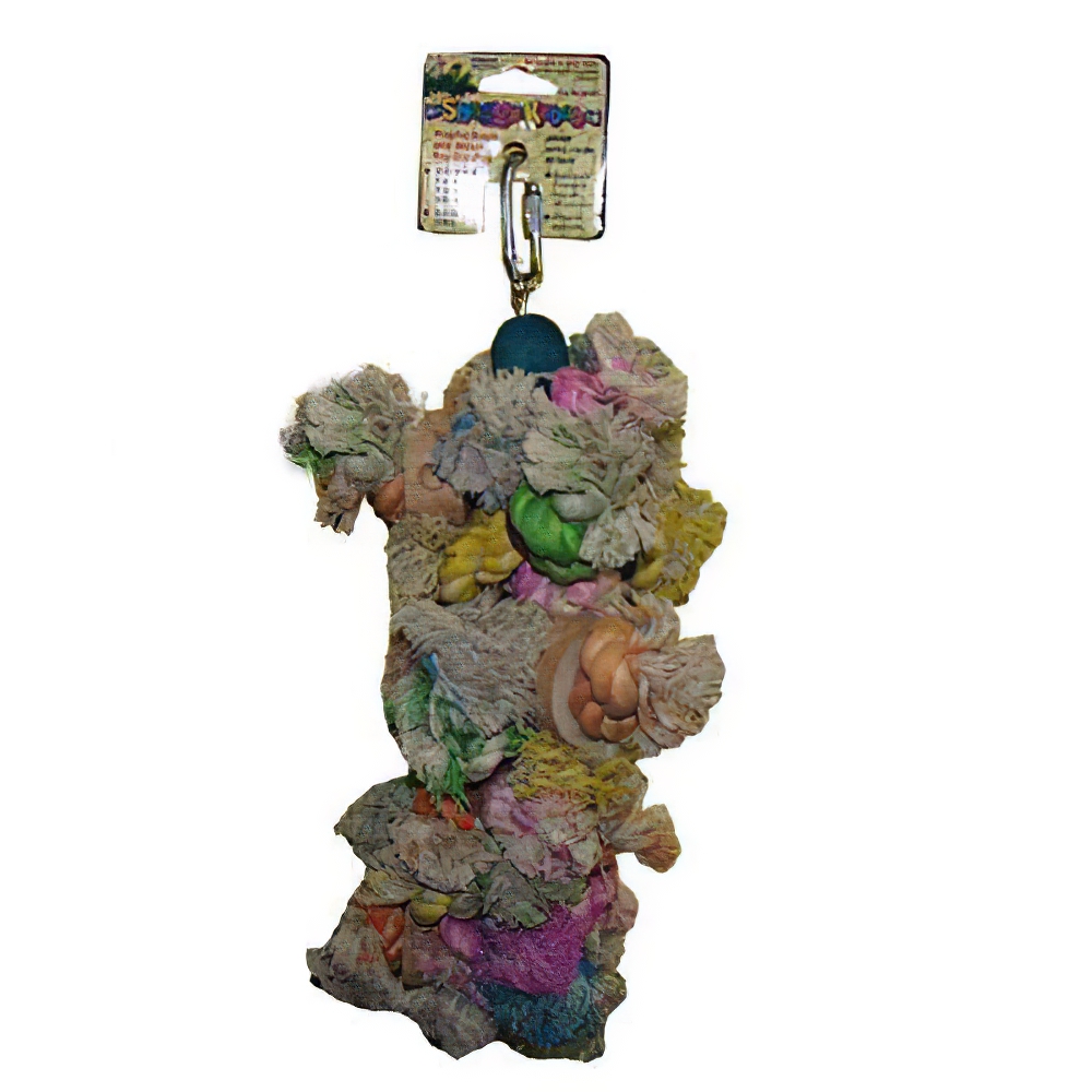 Penn Plax Shaggy Kabob Extra Large Bird Toy