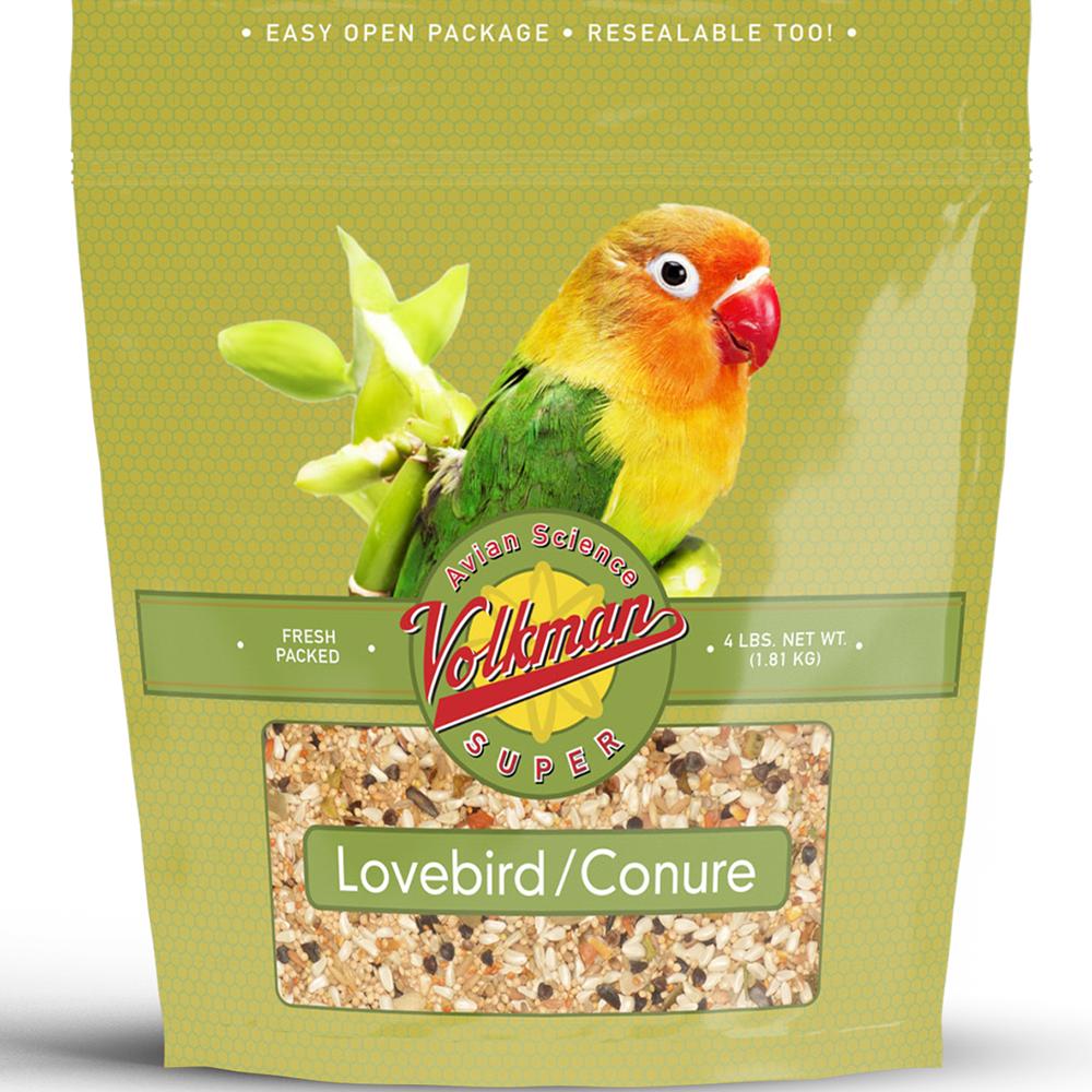 Volkman Avian Science Super Lovebird/Conure Seed Mix 4lb