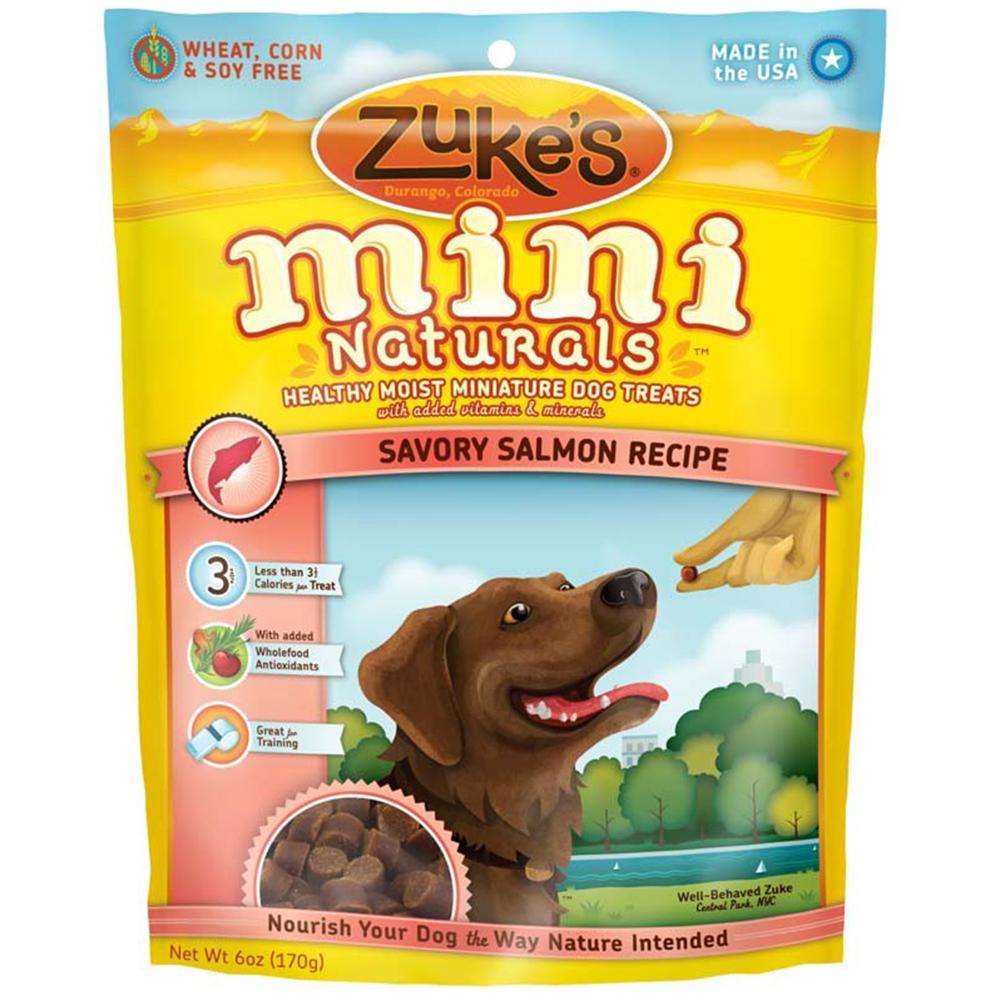 Zuke's Mini Naturals Salmon 6 oz Dog Treat