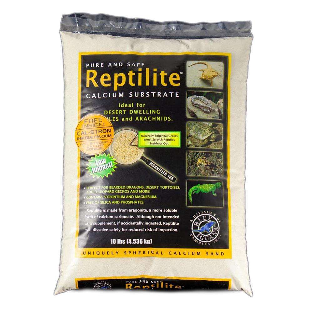 Reptilite Calcium Substrate Reptile Sand 10 lb Natural