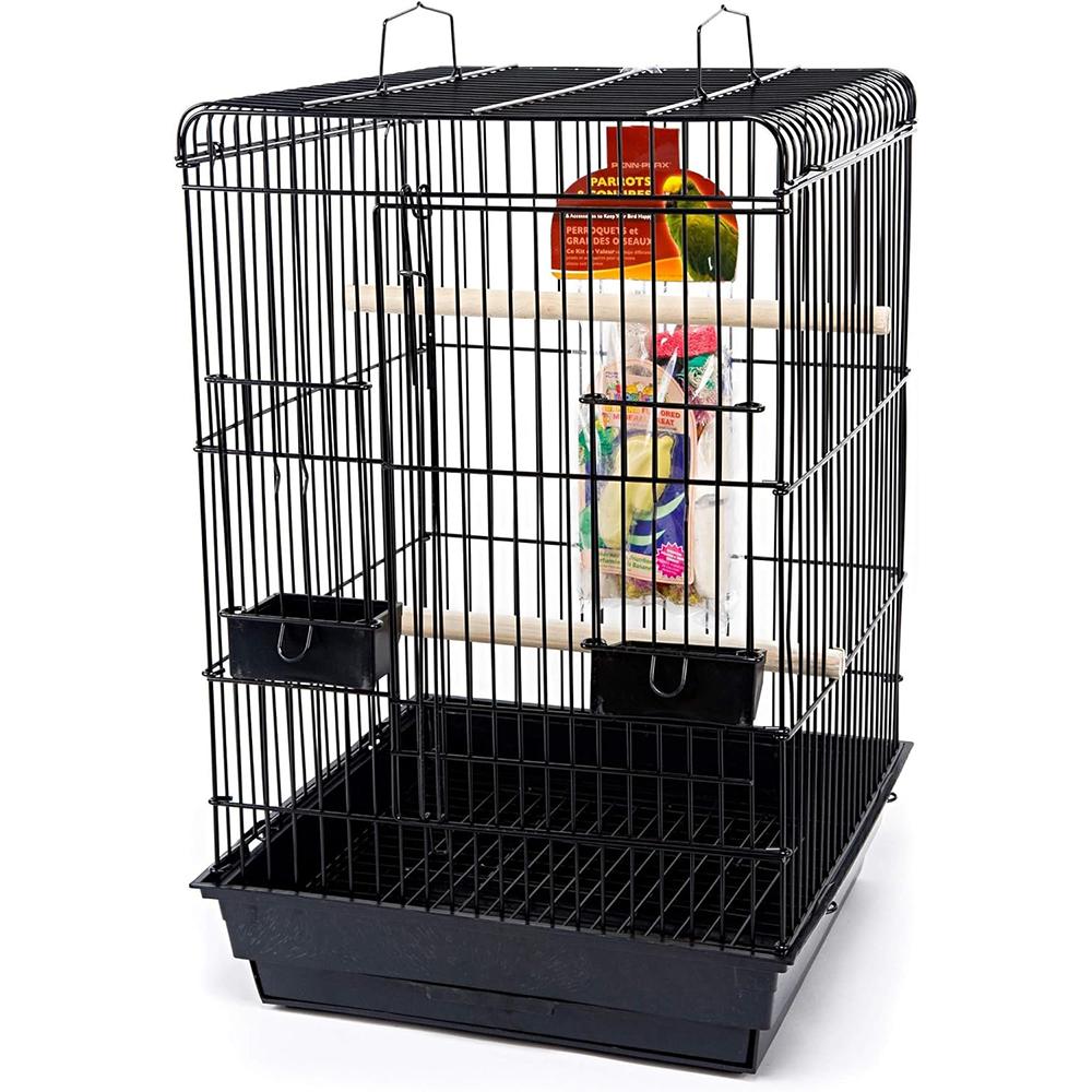 Cage Parrot Starter Kit Black