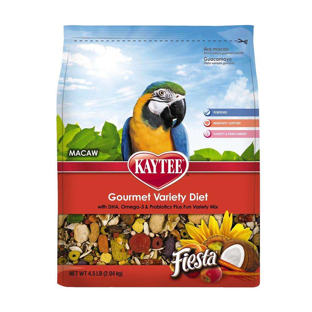 Kaytee Fiesta Max Macaw Bird Food 4.5 pound