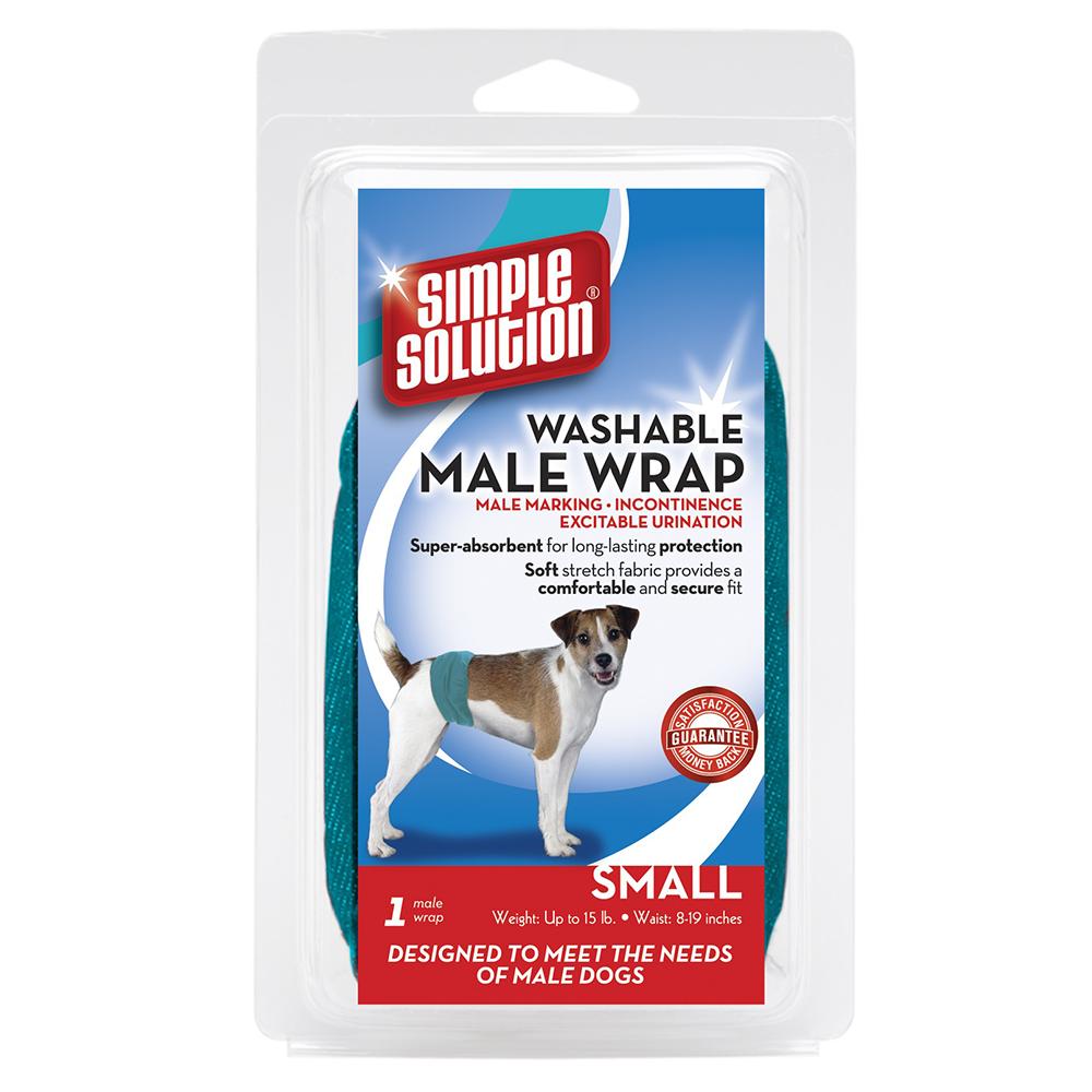 Simple Solution Male Dog Diaper Garment Wrap Small