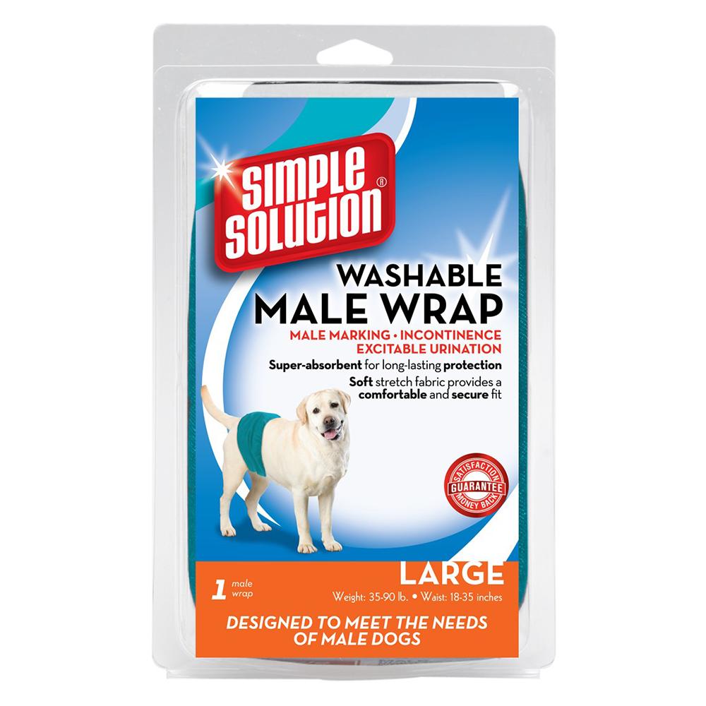Simple Solution Male Dog Diaper Garment Wrap Large