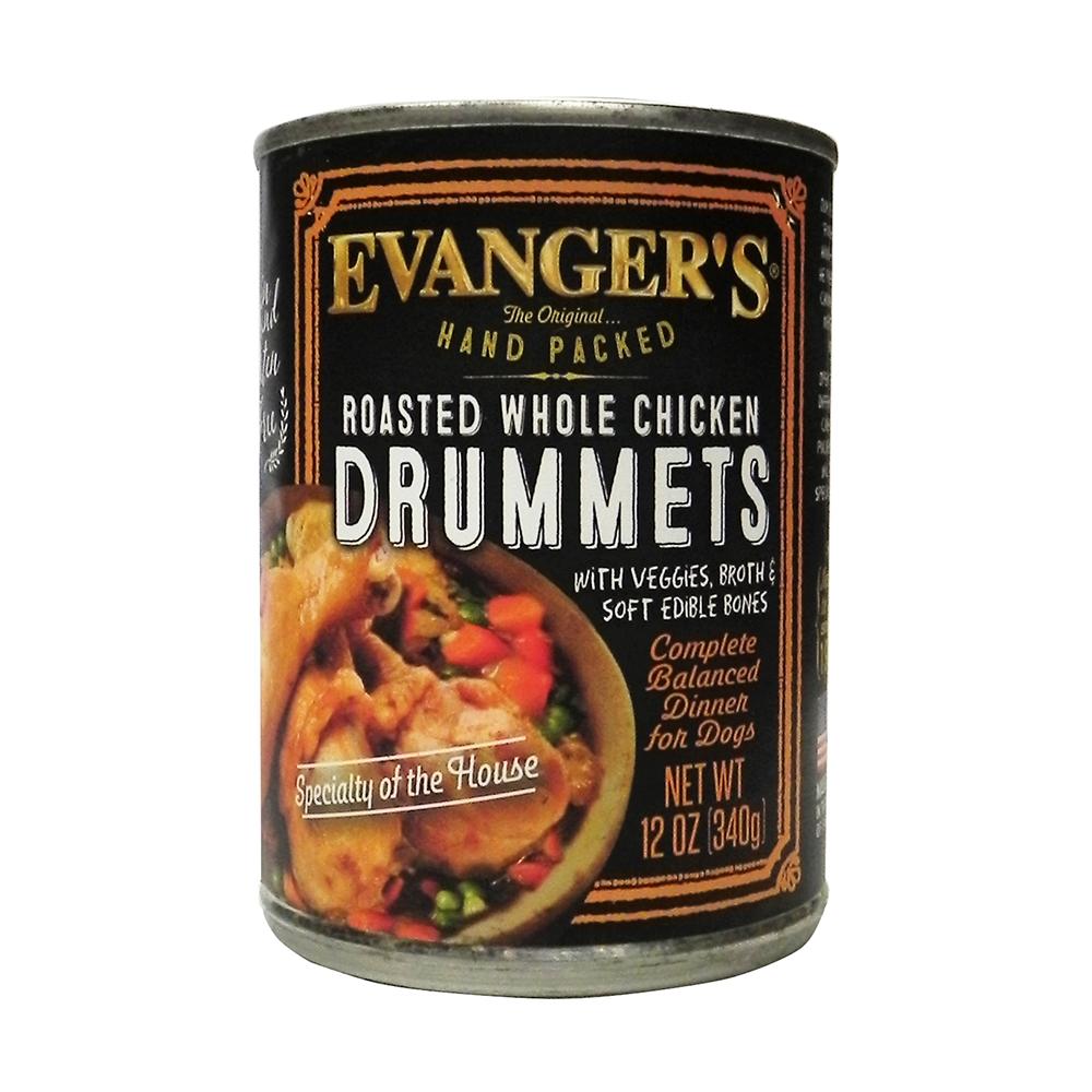 Evanger's Roasted Chicken Drummette Dinner Canned Dog Food