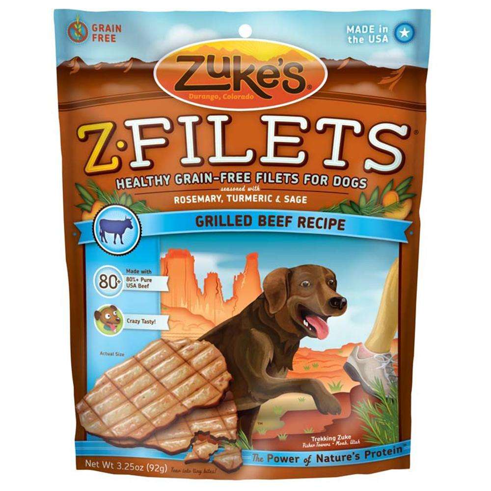Zuke's Z-Filets Basted Beef Dog Treat