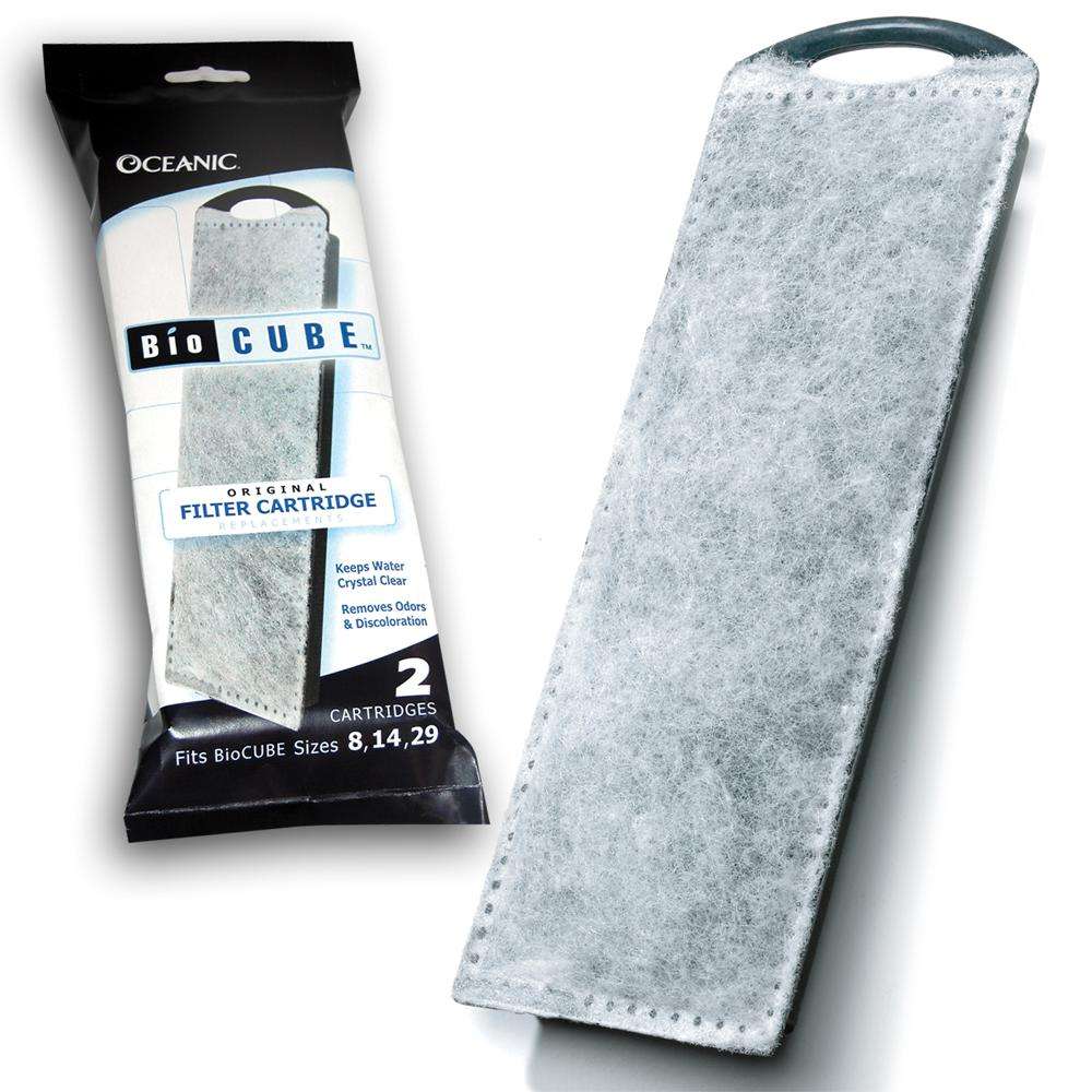 Oceanic BioCube Aquarium Filter Universal Insert 2 Pack