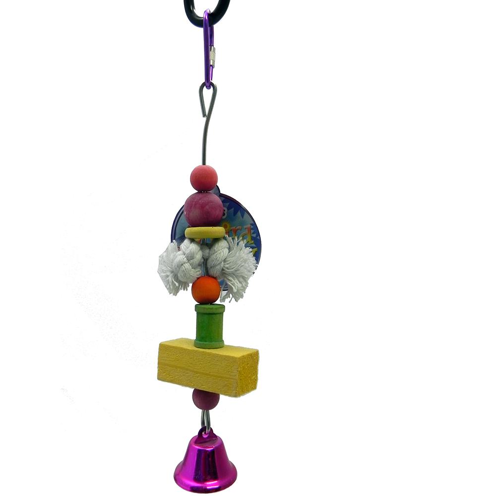 Bird Brainers Mini Spools and Beads Bird Toy