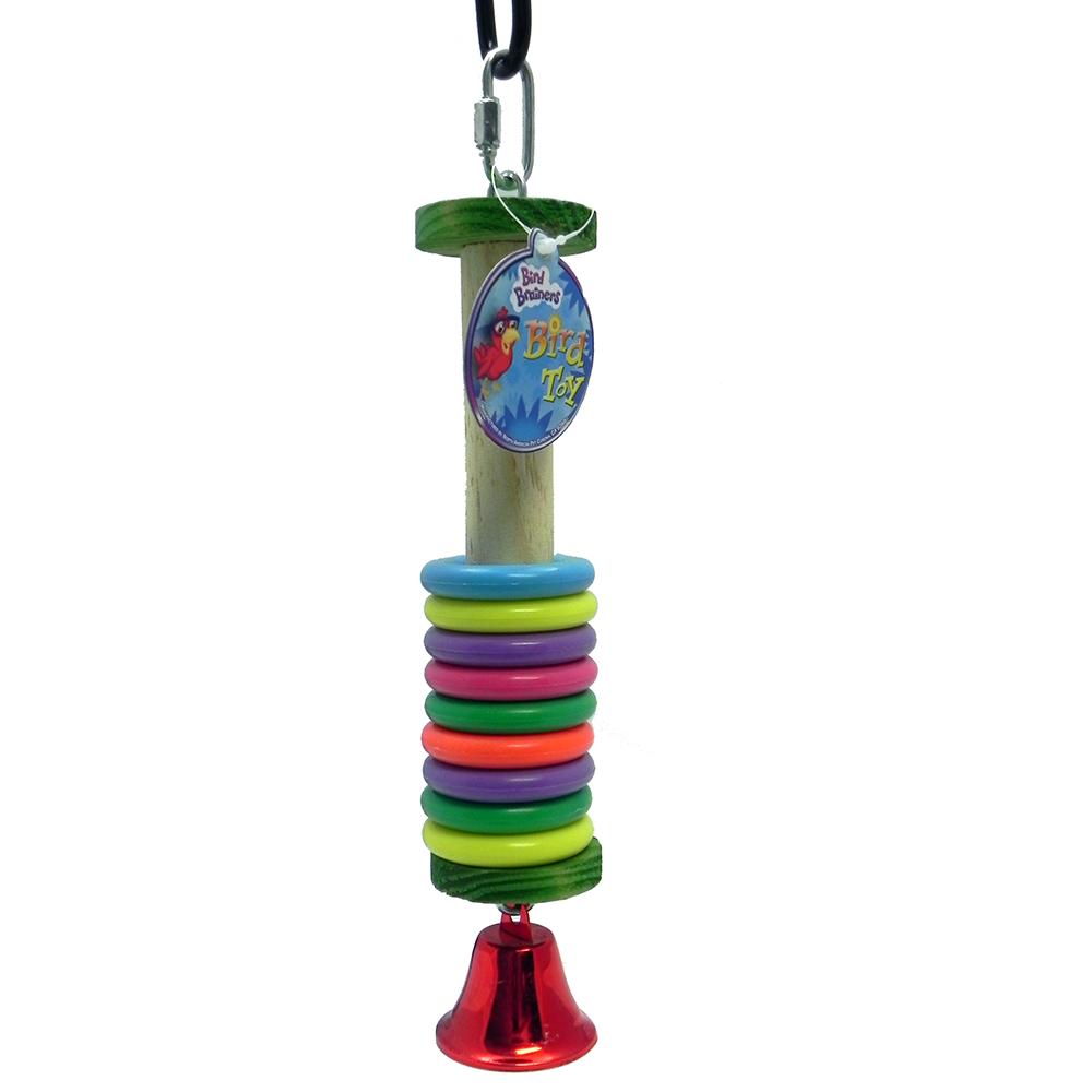 Bird Brainers Parrot Rings Large Bird Toy