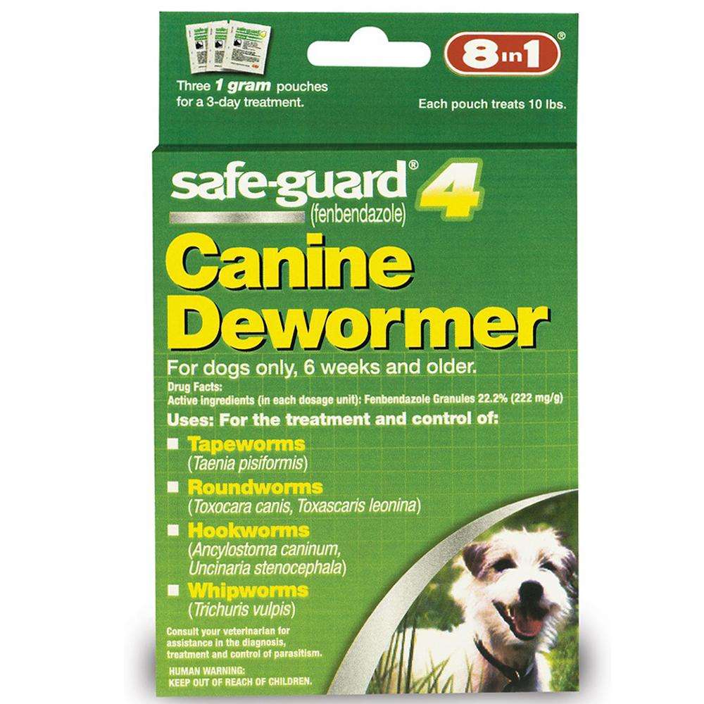 Safe-Guard Canine Dewormer 1 Gram 3 Pack