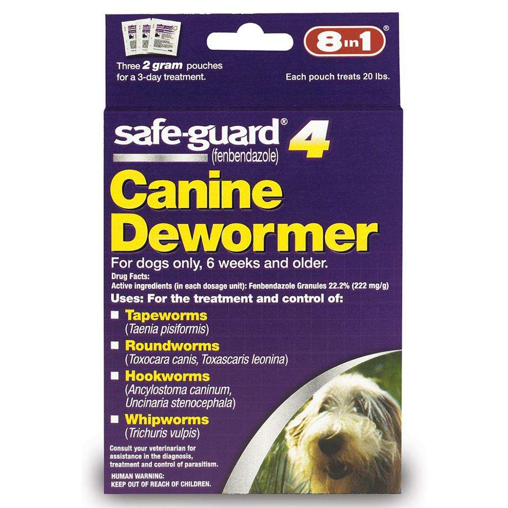 Safe-Guard Canine Dewormer 2 Gram 3 Pack