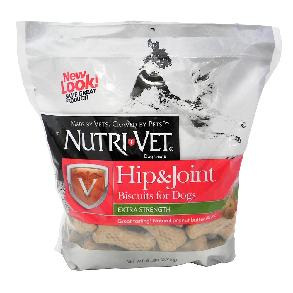 Nutri-Vet Glucosamine Wafers Peanut Butter 6 lb bag