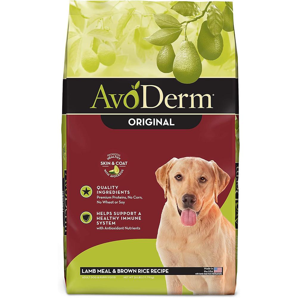 AvoDerm Natural Lamb & Rice Dog Food 30 lb