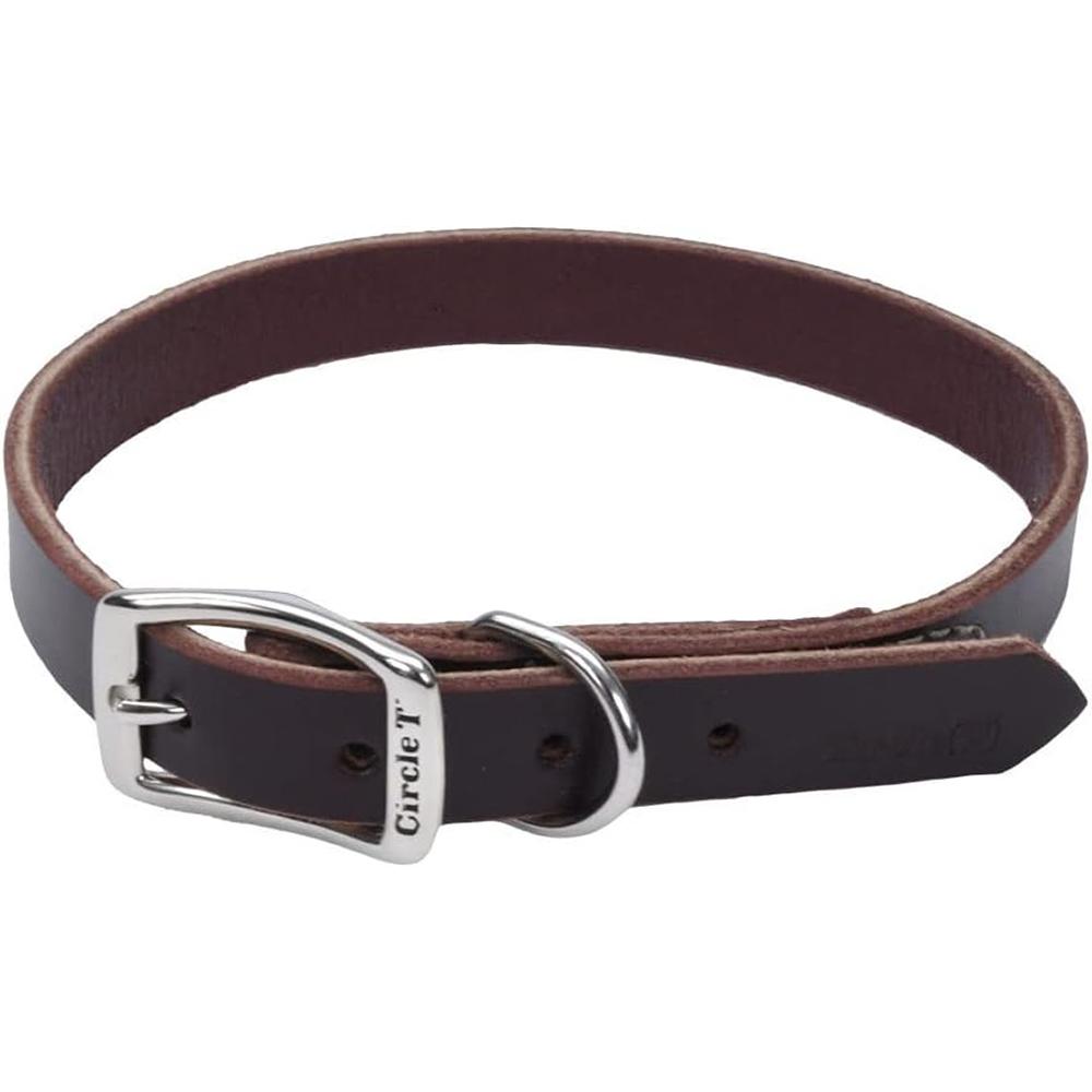 CircleT Latigo Single Layer Collar 20 inch