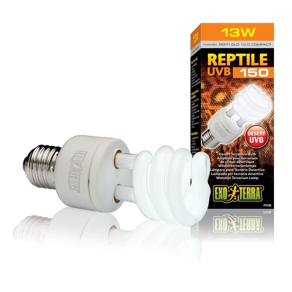 Exo Terra Reptile UVB 150 Terrarium Lamp 13 watt