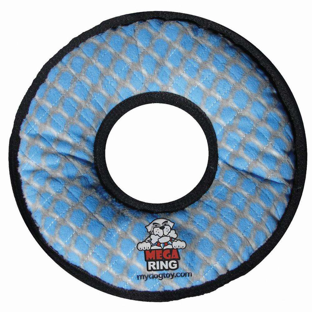 MEGA Tuffy's Rumble Ring-Chain Print Dog Toy