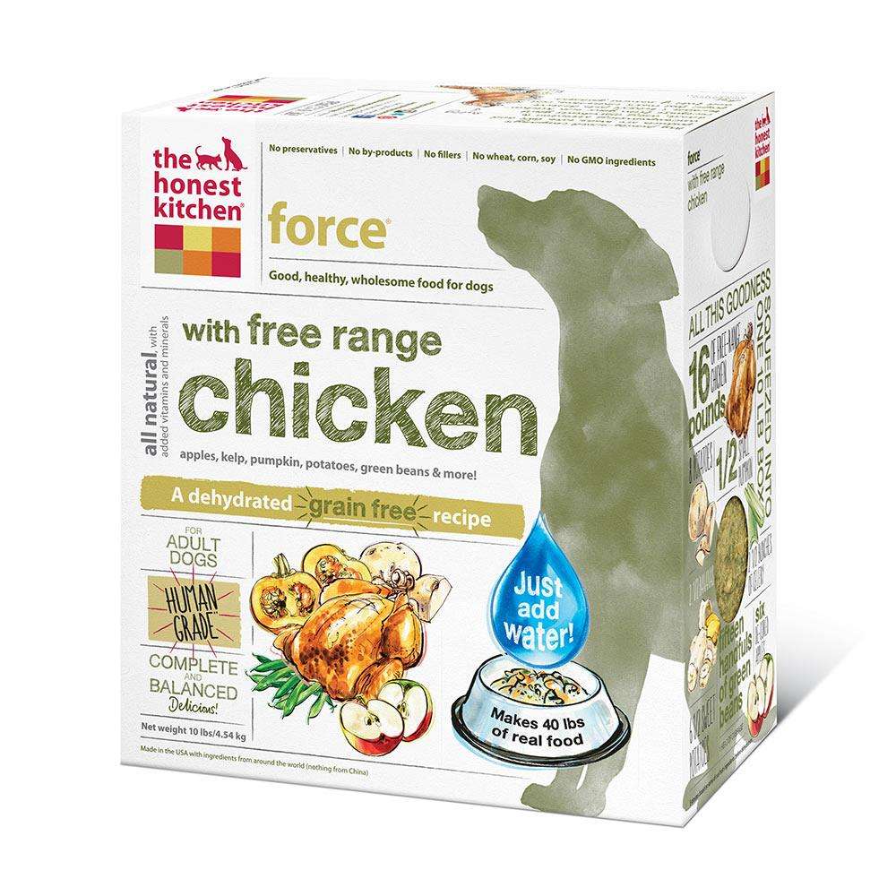 Honest Kitchen Force Dehydrated RAW Dog Food 10 lb  