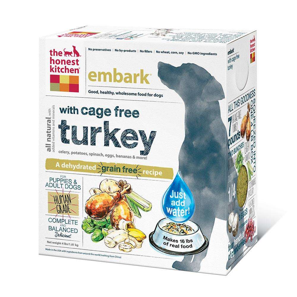 Honest Kitchen Embark Dehydrated RAW Dog Food 4 lb 