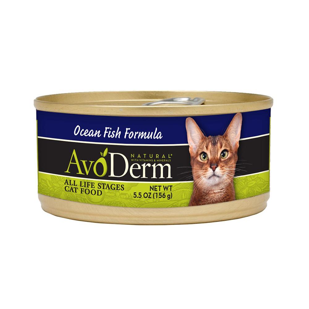 AvoDerm Ocean Fish Canned Cat Food Case