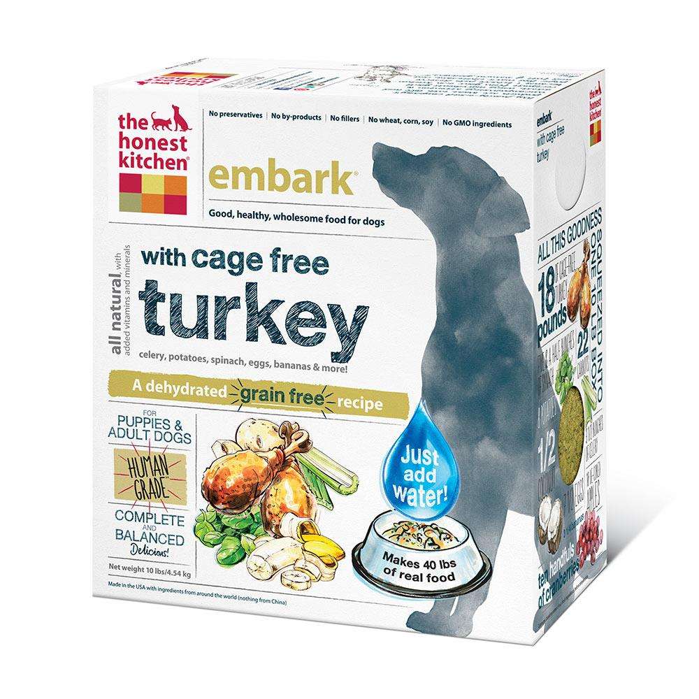 Honest Kitchen Embark Dehydrated RAW Dog Food  10 lb 