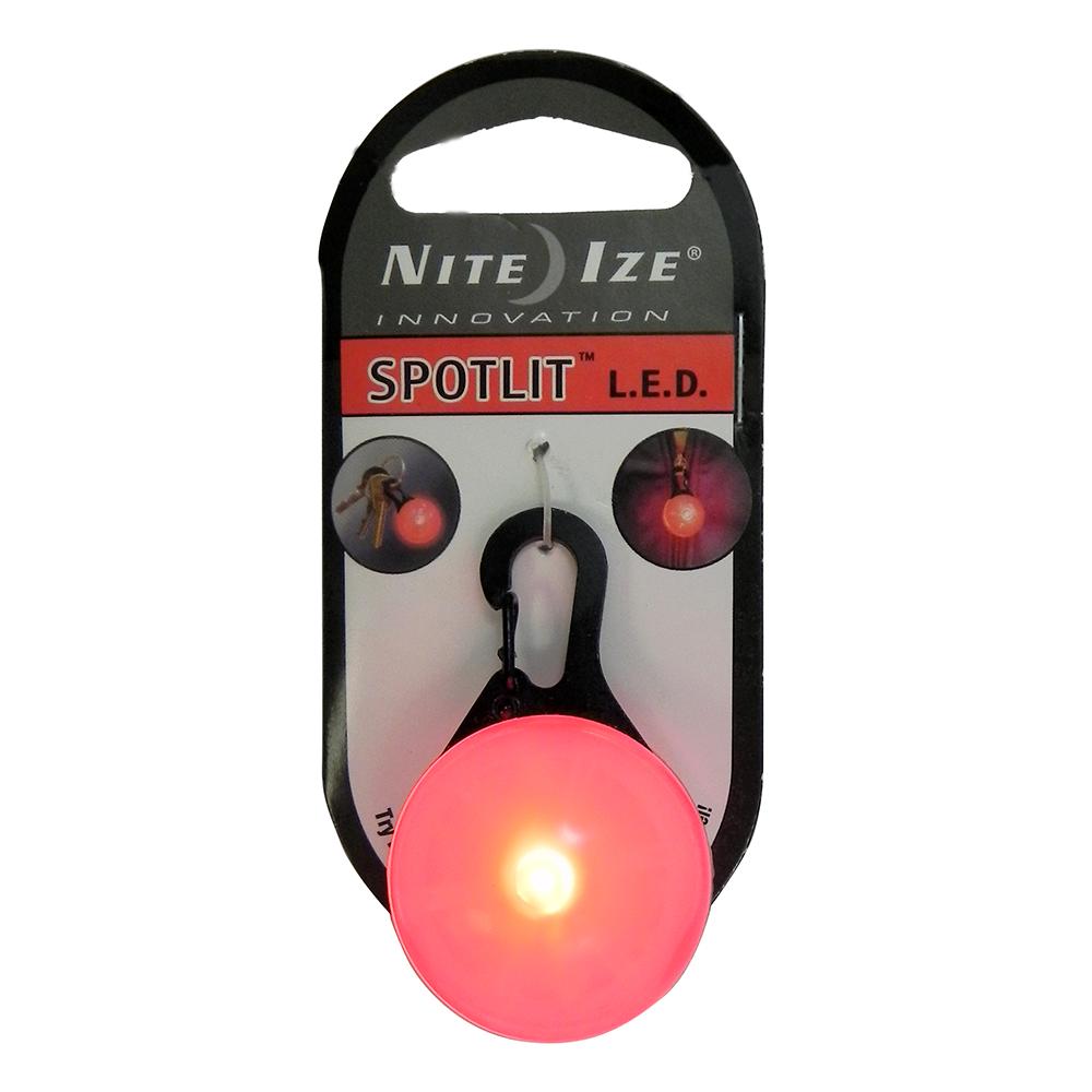 Nite Ize SpotLit Pet Light RED