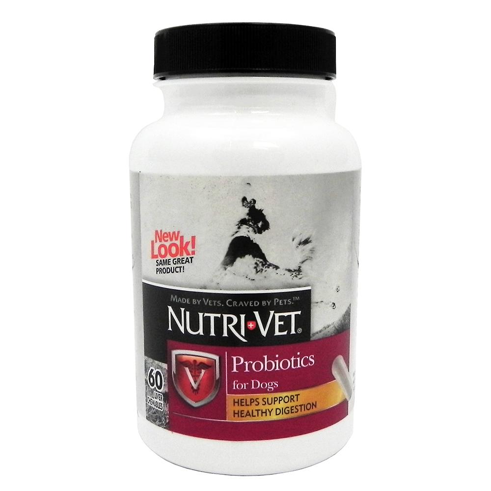 Nutri-Vet Probiotics Capsules for Dogs 60ct