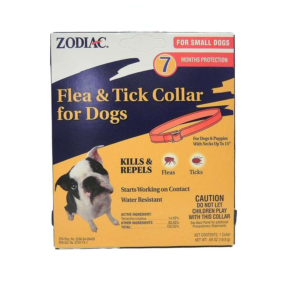 Zodiac Flea and Tick Collar 7 month Small Dog