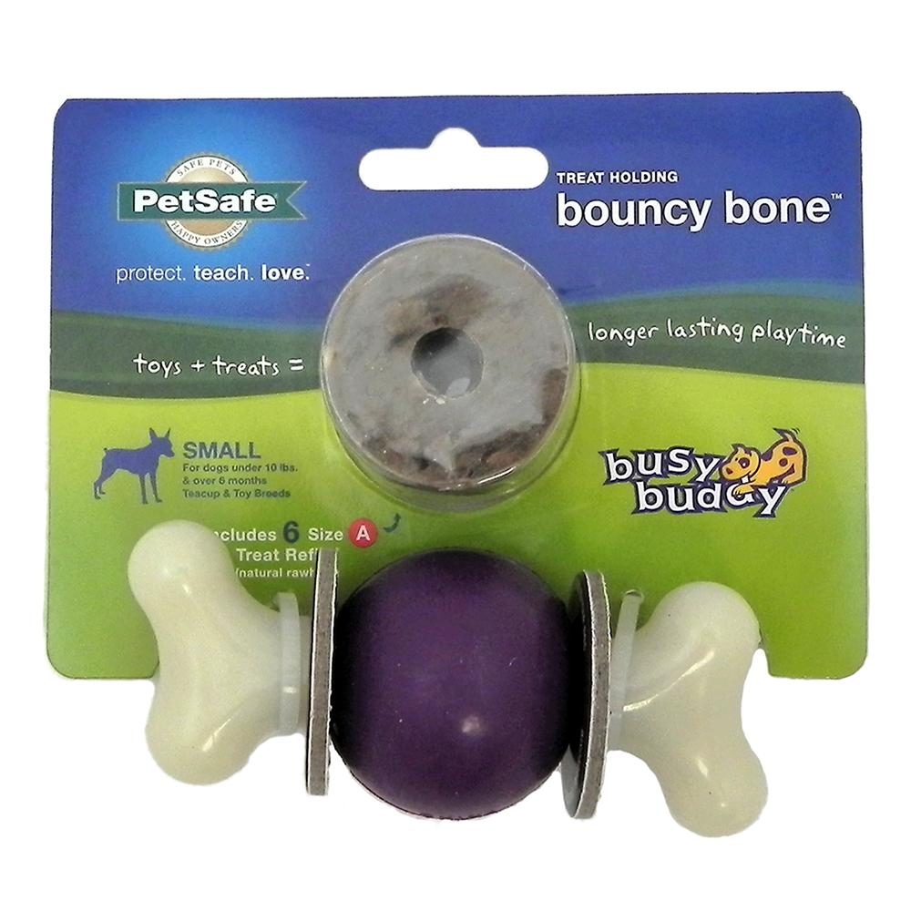 Busy Buddy Bouncy Bone Small Treat Dispensing Dog Toy