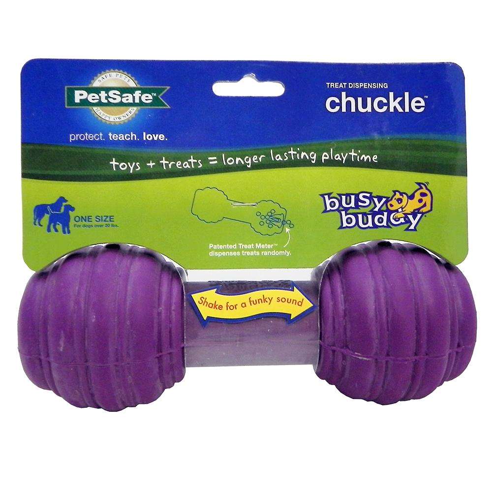 Busy Buddy Chuckle Dog Toy and Treat Dispenser