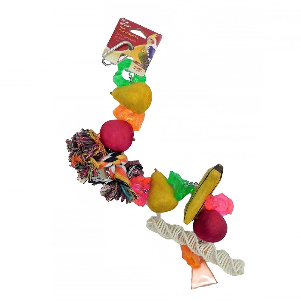 Penn Plax Fruit Kabob Super Size Bird Toy