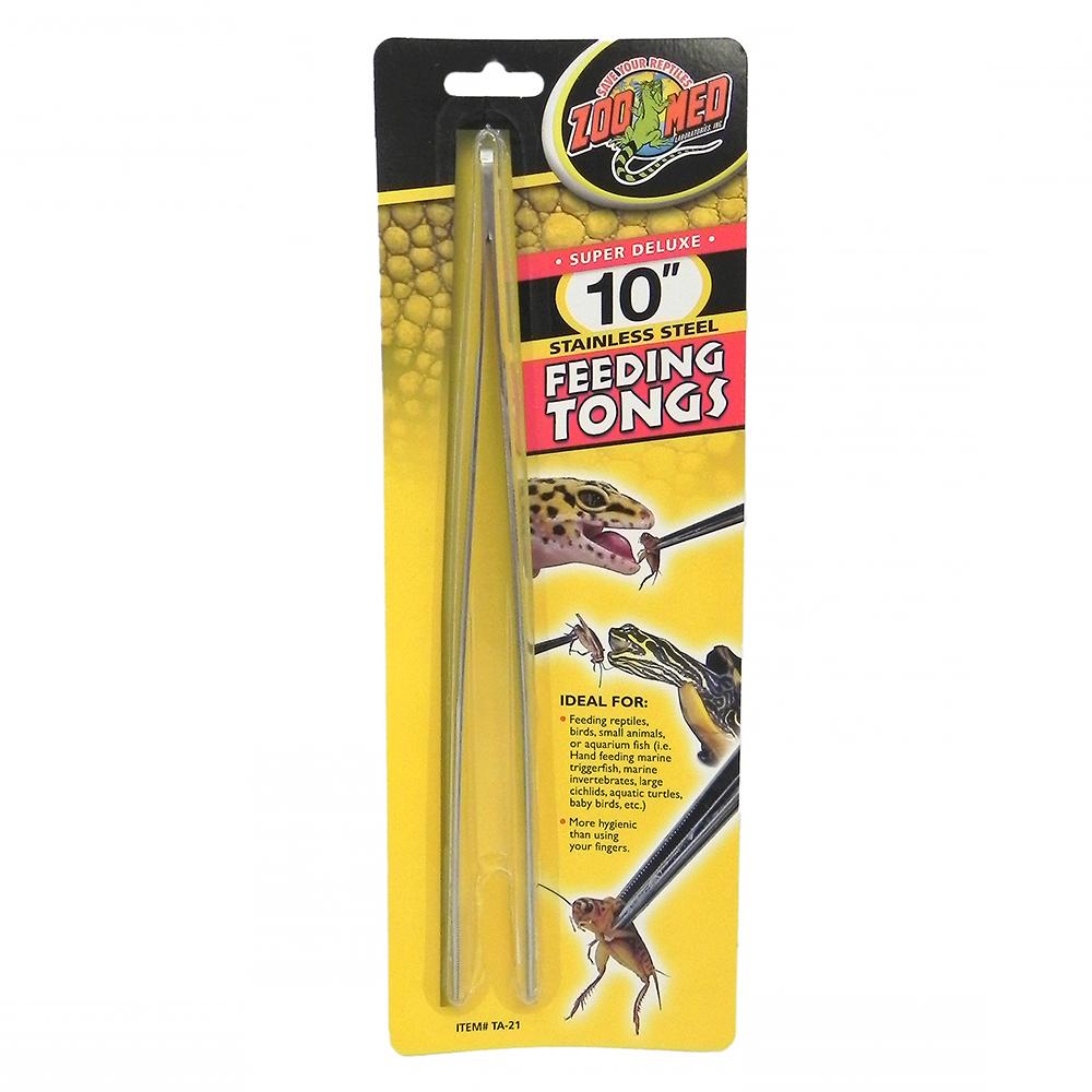 Zoo Med Stainless Feeding Tongs 10in