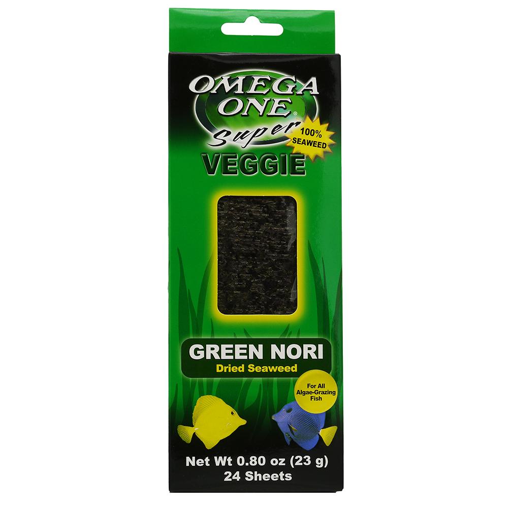 Omega One Super Veggie Green Seaweed Fish Food 24ct.