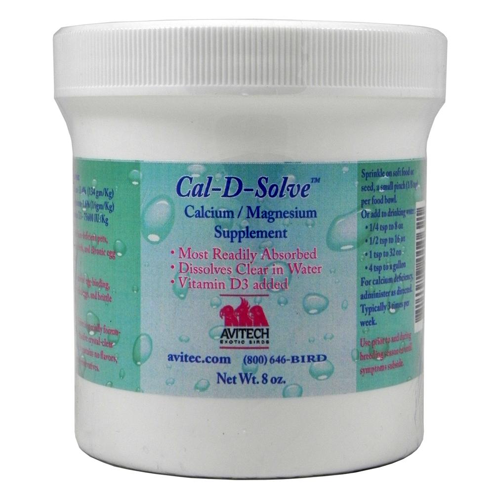 Avitech Cal-D-Solve 8 oz Bird Calcium Supplement