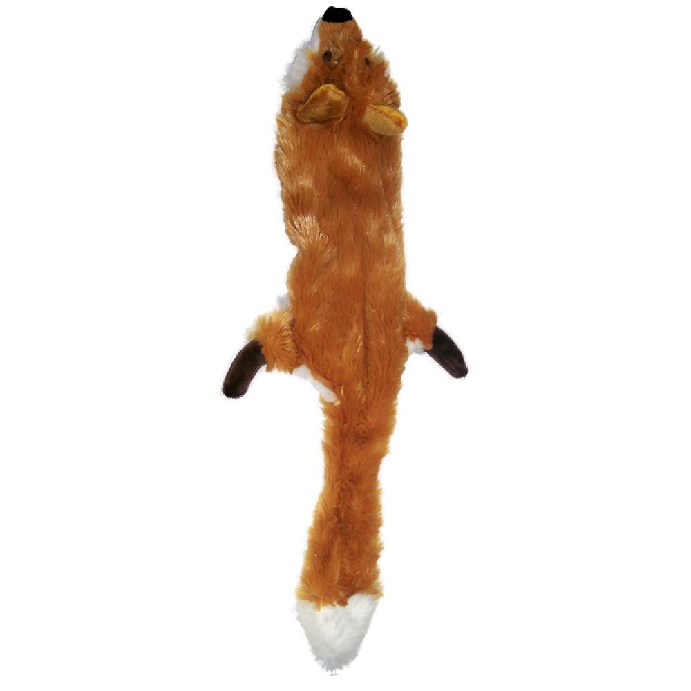 Skinneeez Fox Plush Dog Toy