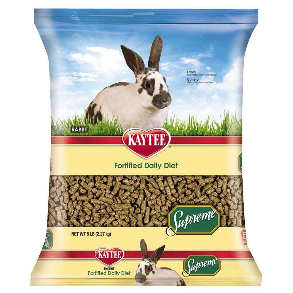 Kaytee Rabbit Supreme Fortified Daily Food Blend 5 lb