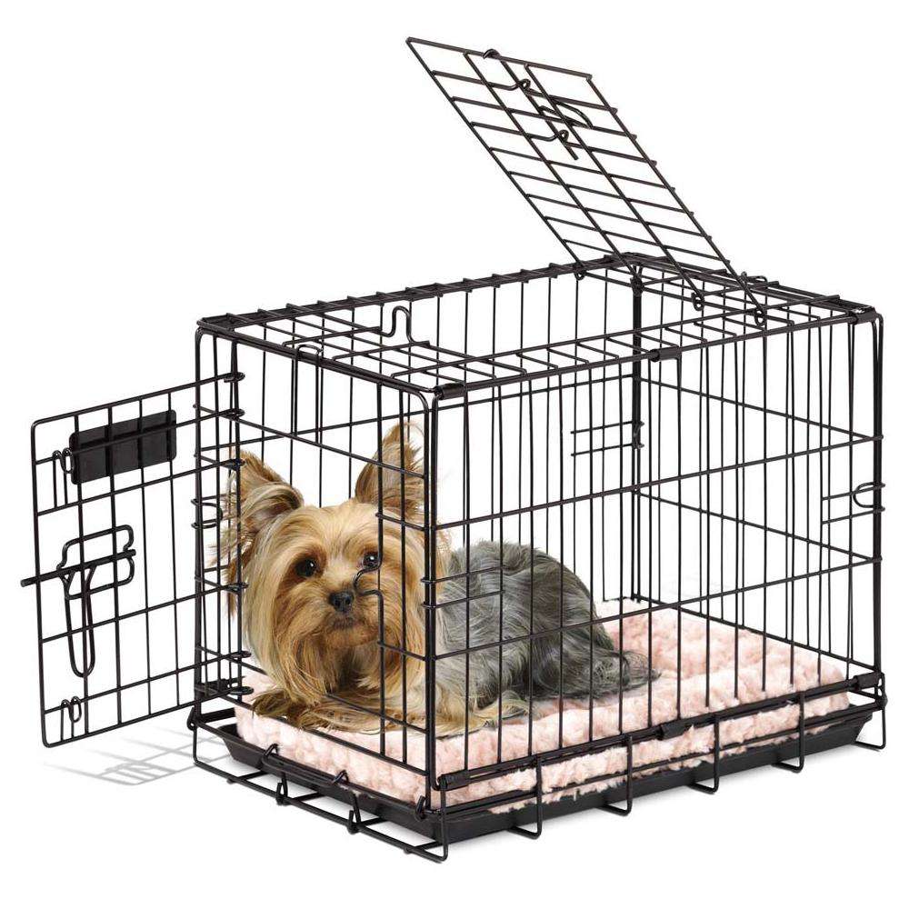 Wire Fold-Down Dog Crate 19x12x14