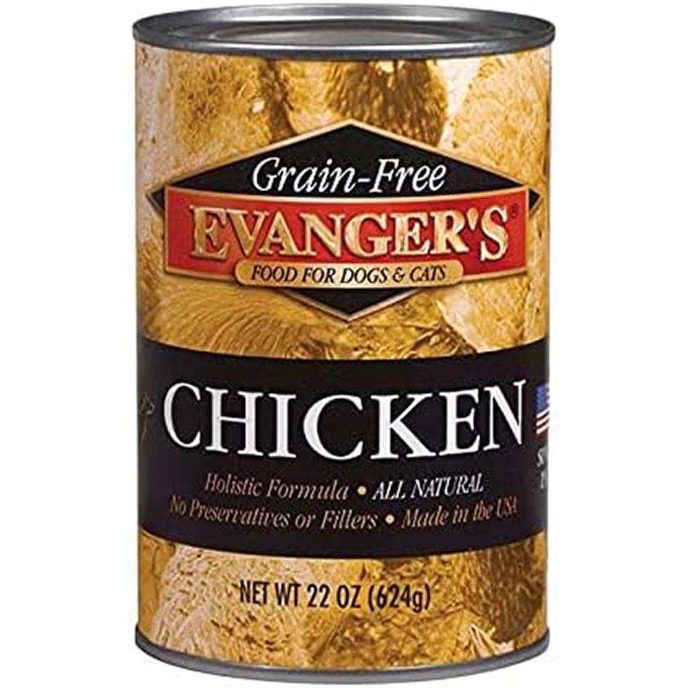 Evanger's Super Premium Cooked Chicken Canned Dog Food 13oz