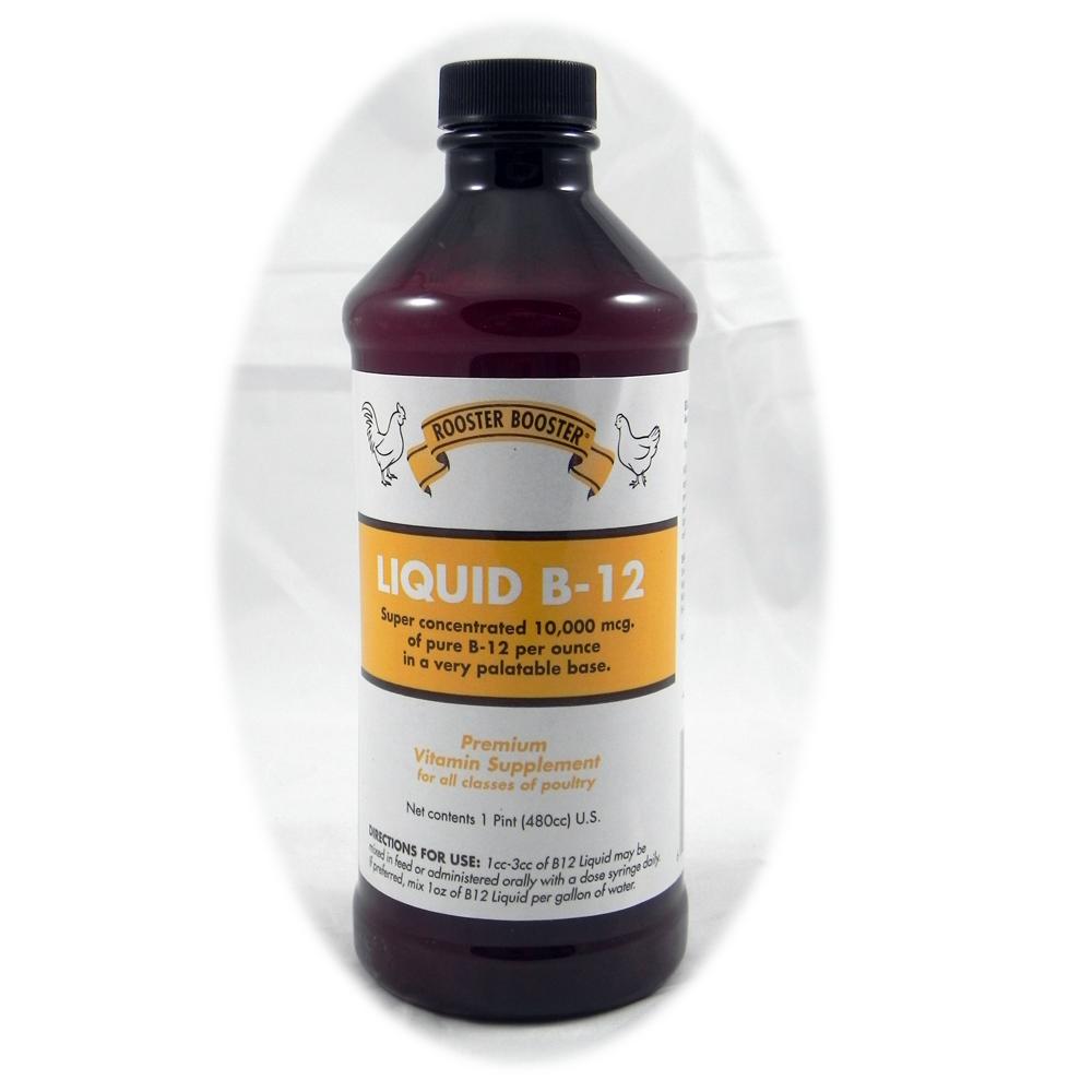 Rooster Booster Liquid Vitamin B12 for Poultry