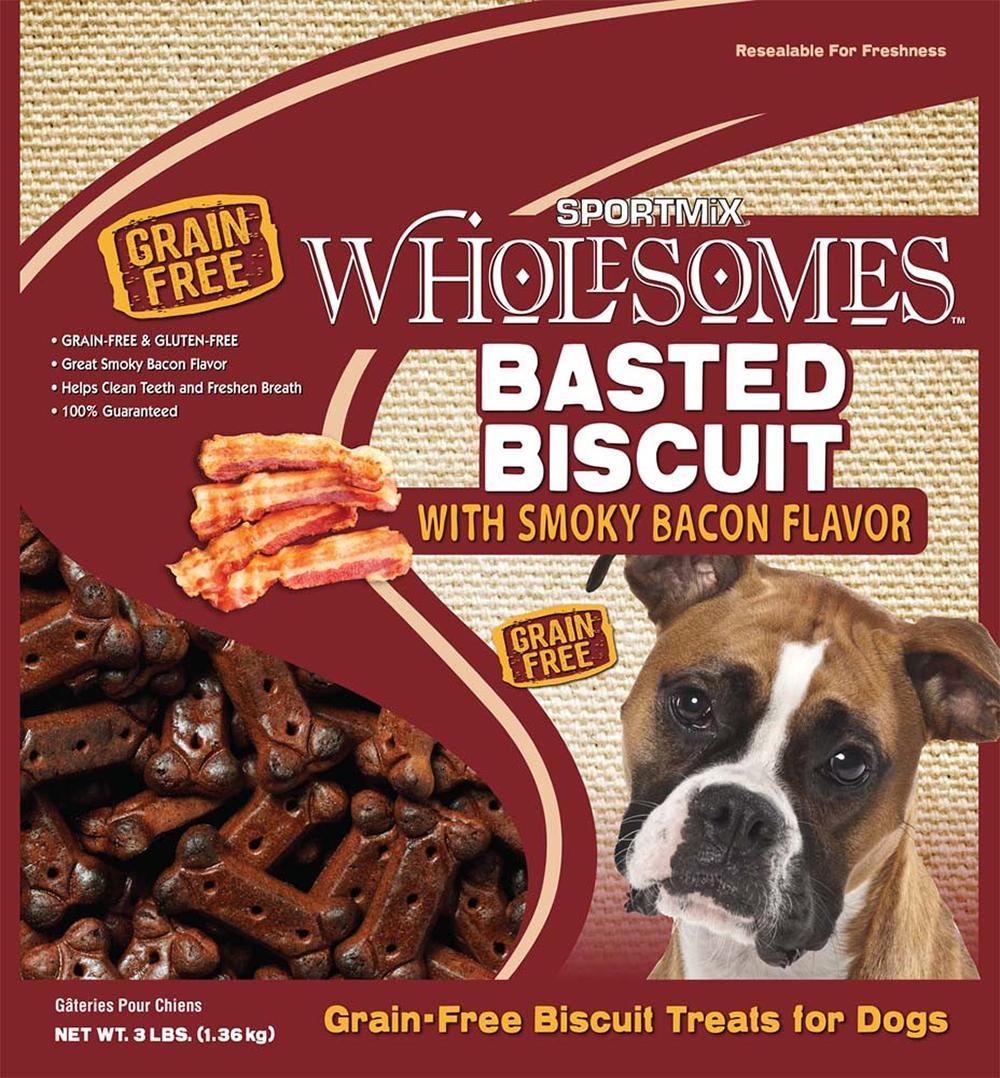 Sportmix Bacon Grain Free Dog Biscuit 3lb