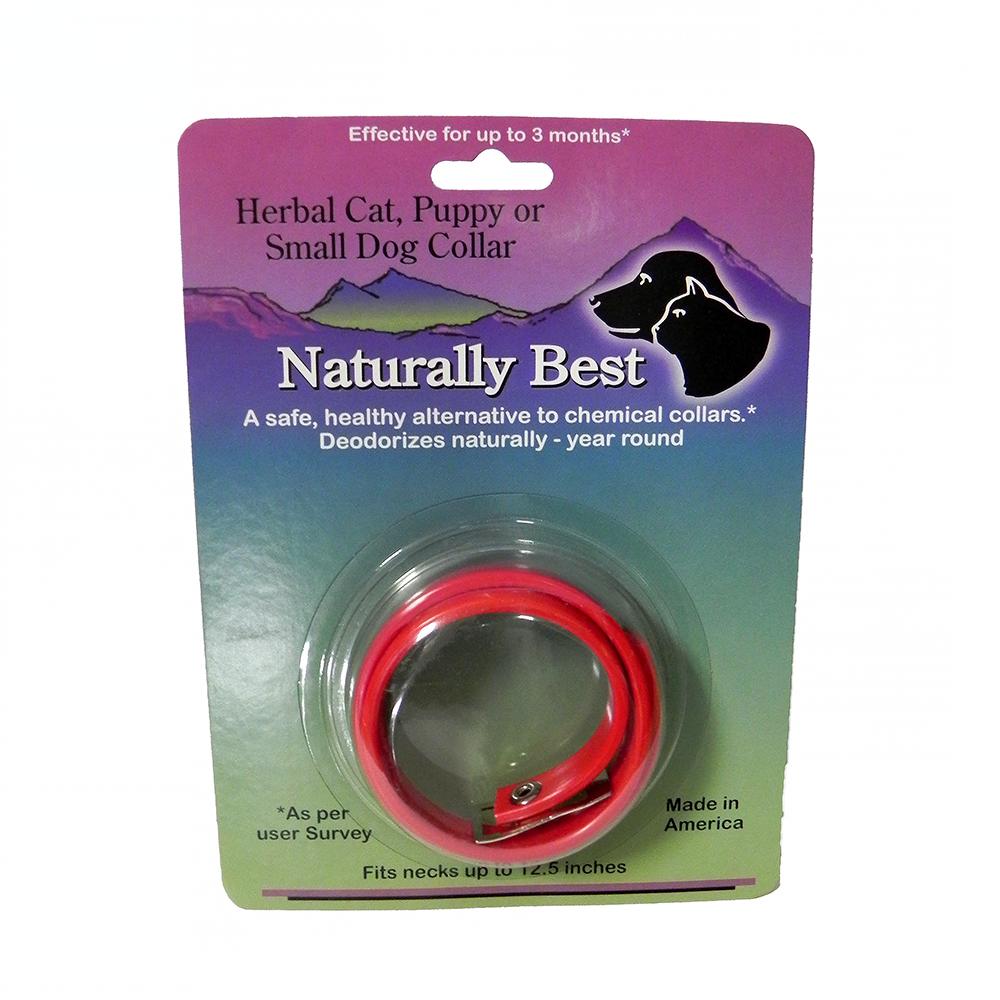 Naturally Best Herbal Cat Small Dog Flea Collar 12-inch
