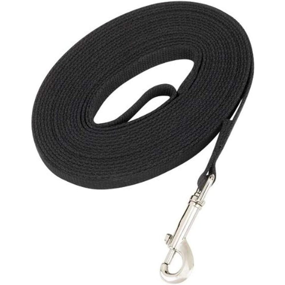 Dog Training Lead Black 30 ft