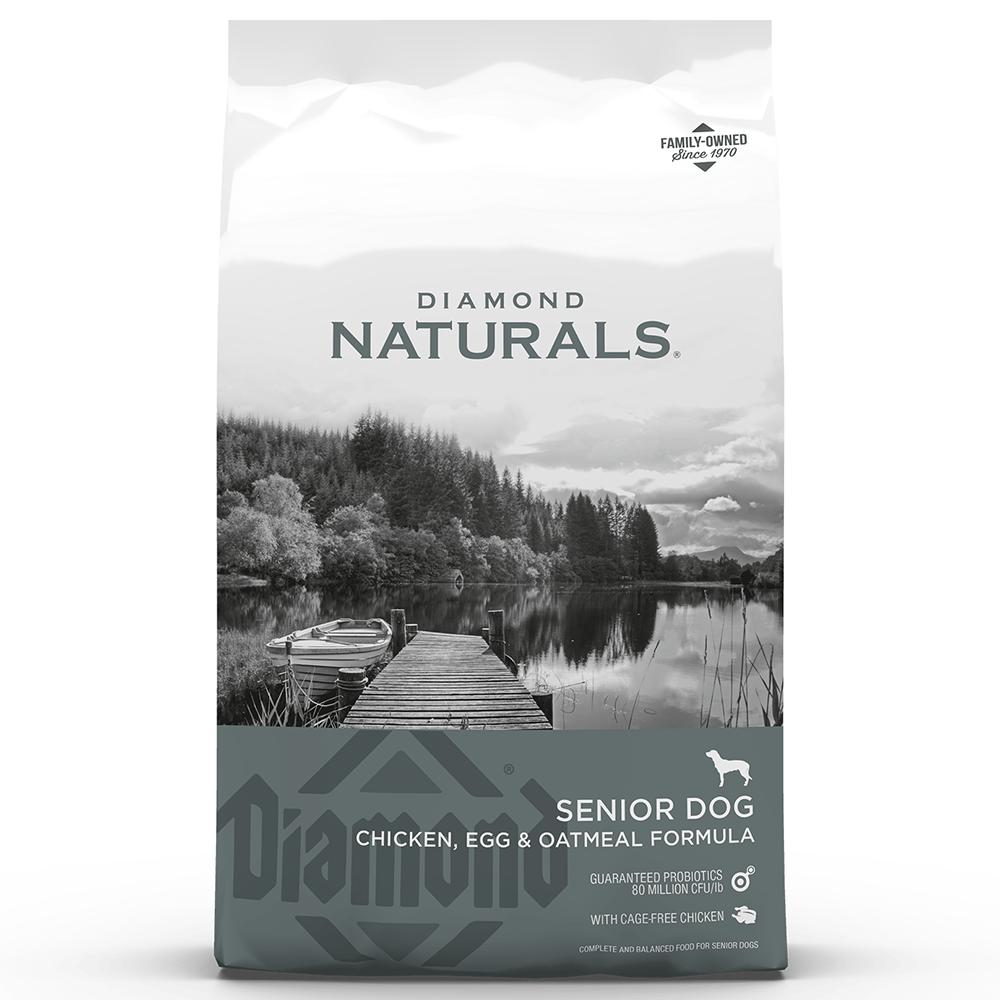 Diamond Naturals Senior Dry Dog Food 35lb