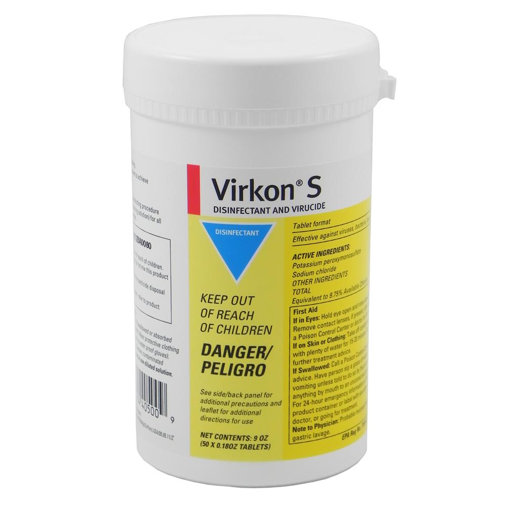 DuPont Virkon-S Disinfectant Tablets 50 Count